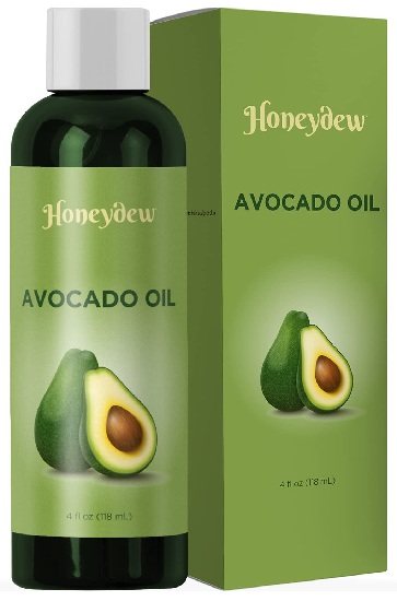 Honeydew Avocado Oil for Hair Skin and Nails