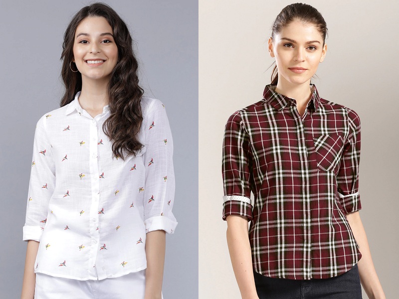 Top 10 Latest Models Of Cotton Shirts For Women In 2022