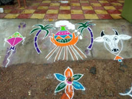 9 Modern Artificial Rangoli Designs to Impress Your Guests!