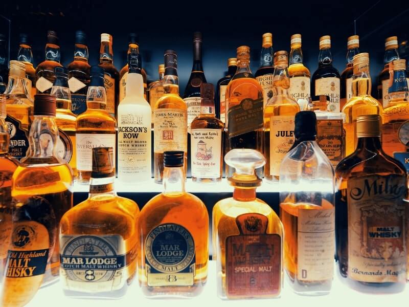 types of whiskey