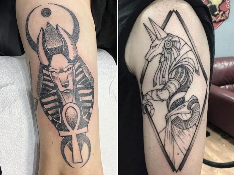 21 Appealing Anubis Tattoo Design and Ideas - Tattoo Like The Pros