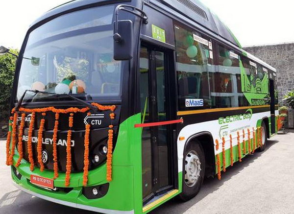 battery operated buses in india