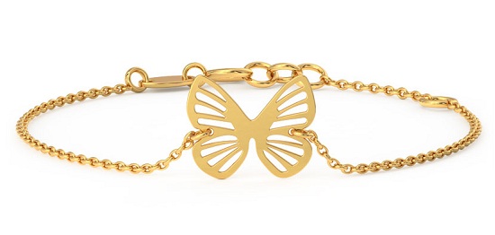 Butterfly Chain Bracelet