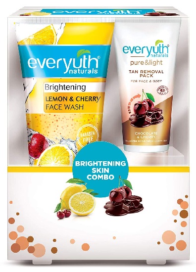 Everyuth Naturals Tan Removal Face Wash Pack