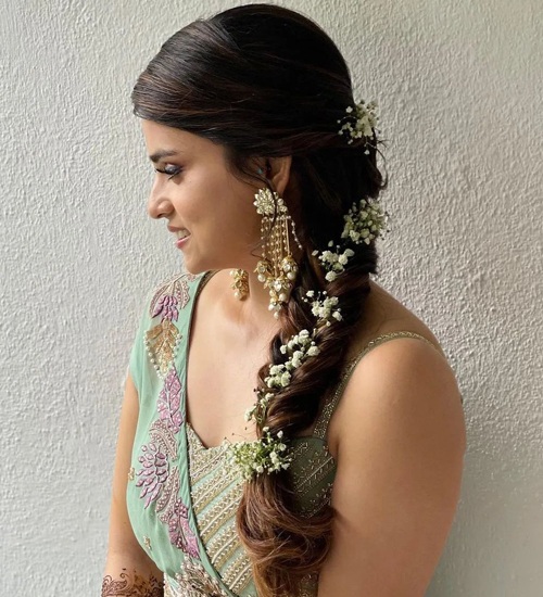 50+ Front South Indian Bridal Hairstyle (2024) Photos - TailoringinHindi-gemektower.com.vn