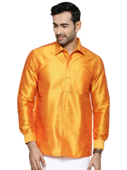Ramraj Golden Cotton Shirt