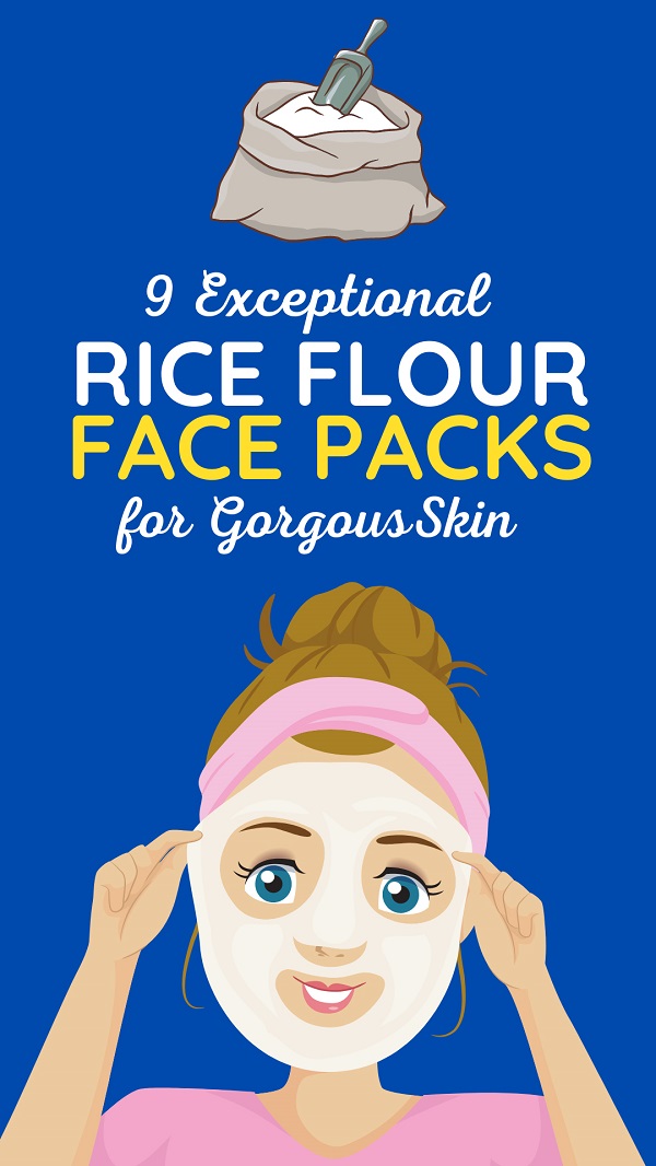 Rice Flour Face Packs For Gorgeous Skin