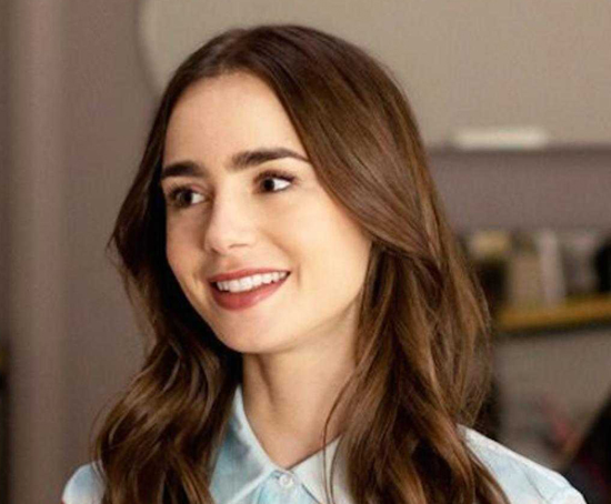 lily collins eyebrows