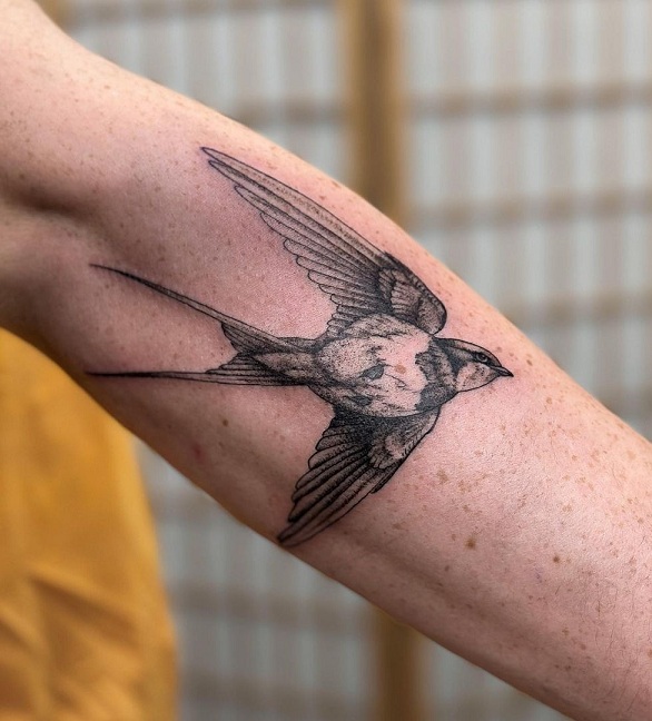 Bird Sailor Tattoo