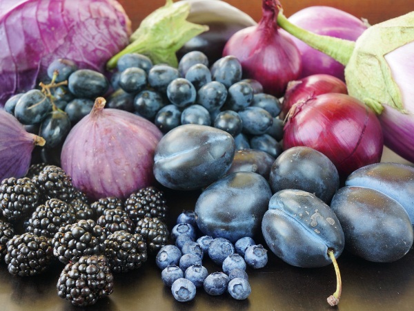 Blue And Purple Fruits And Vegetables