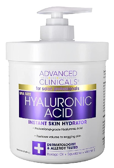 Advanced Clinicals Anti Aging Hyaluronic Acid Cream 6