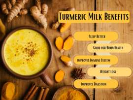 Golden Milk: 18 Amazing Benefits of Turmeric Milk You Must Know