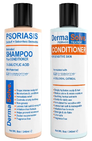 Derma Solve Scalp Psoriasis & Dandruff Shampoo and Conditioner