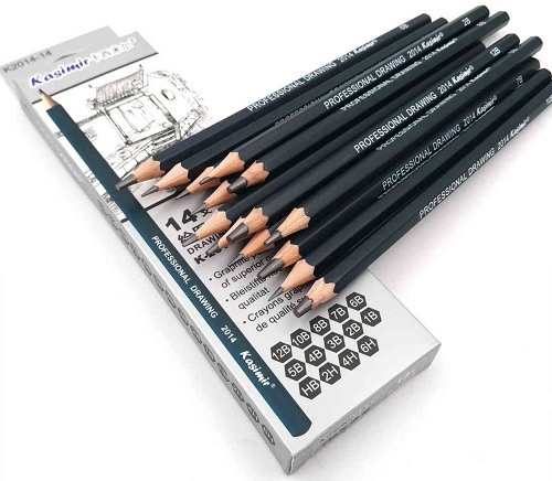 Flipkartcom  Wynhard 40 Pcs Sketch Pencils Set for Artists Sketching kit Pencils  Drawing Pencil set  Art Pencil For Sketching