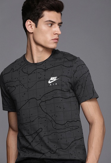 Nike Slim Fit Printed T Shirt