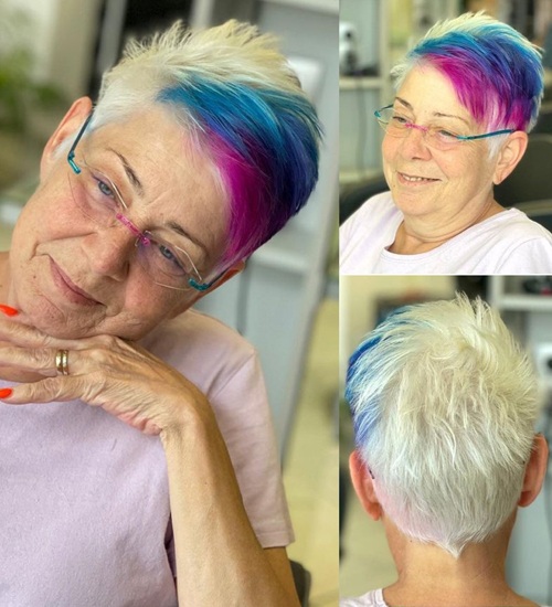 Pixie Hairstyles for Older Women
