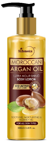 St. Botanica Argan Oil Body Lotion for Dry Skin