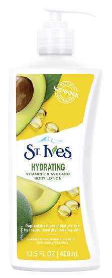 St. Ives Hydrating Vitamin E And Avocado Body Lotion 18