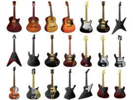 14 Different Types of Guitars and their Names with Pictures