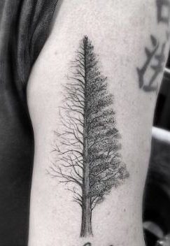 Abstract Tree Tattoo 11