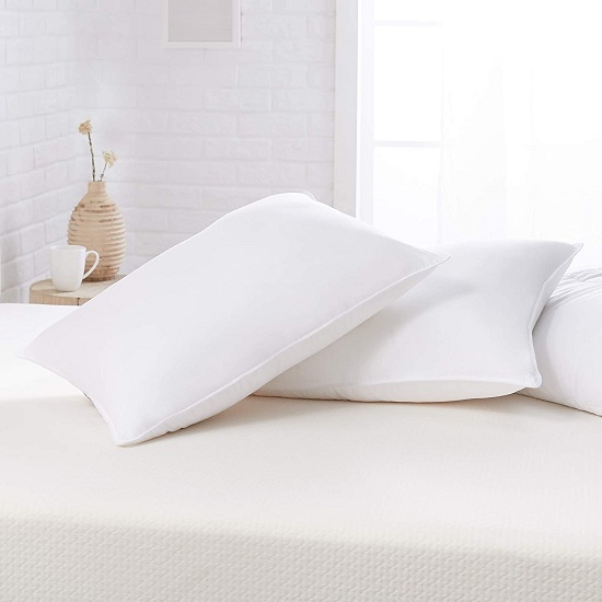 Amazon Basics Down Alternative Bed Pillows