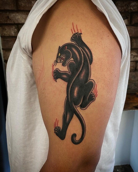 Arm Panther Tattoo