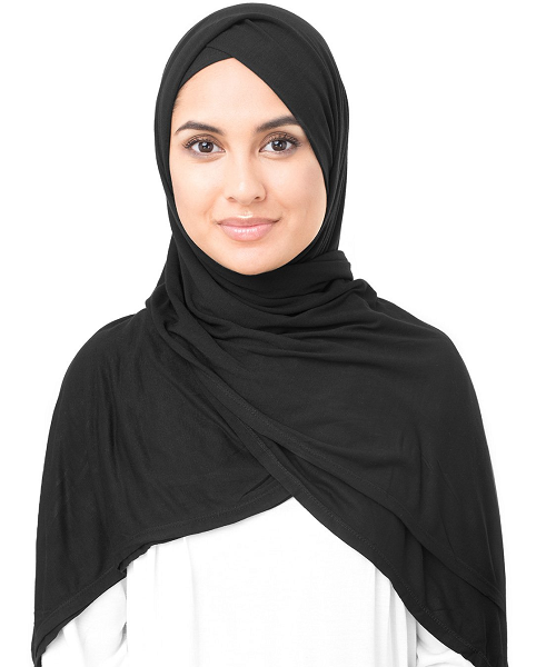 Black Hijab Style