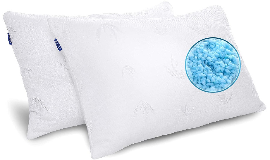 Cooling Shredded Memory Foam Pillows for Sleeping
