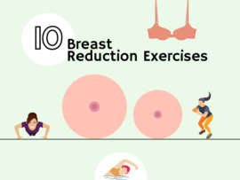 10 Best Home Exercises To Reduce Breast Size in a Week