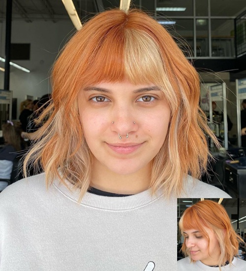 20 Different Bob Haircuts With Fringe (Side And Front)