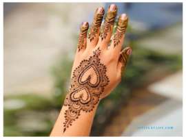 10 Trendy Heart Shaped Mehndi Designs for Every Occasion!