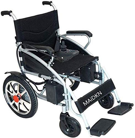 Multifunctional Electric Wheelchair With 360 Degrees Rotation