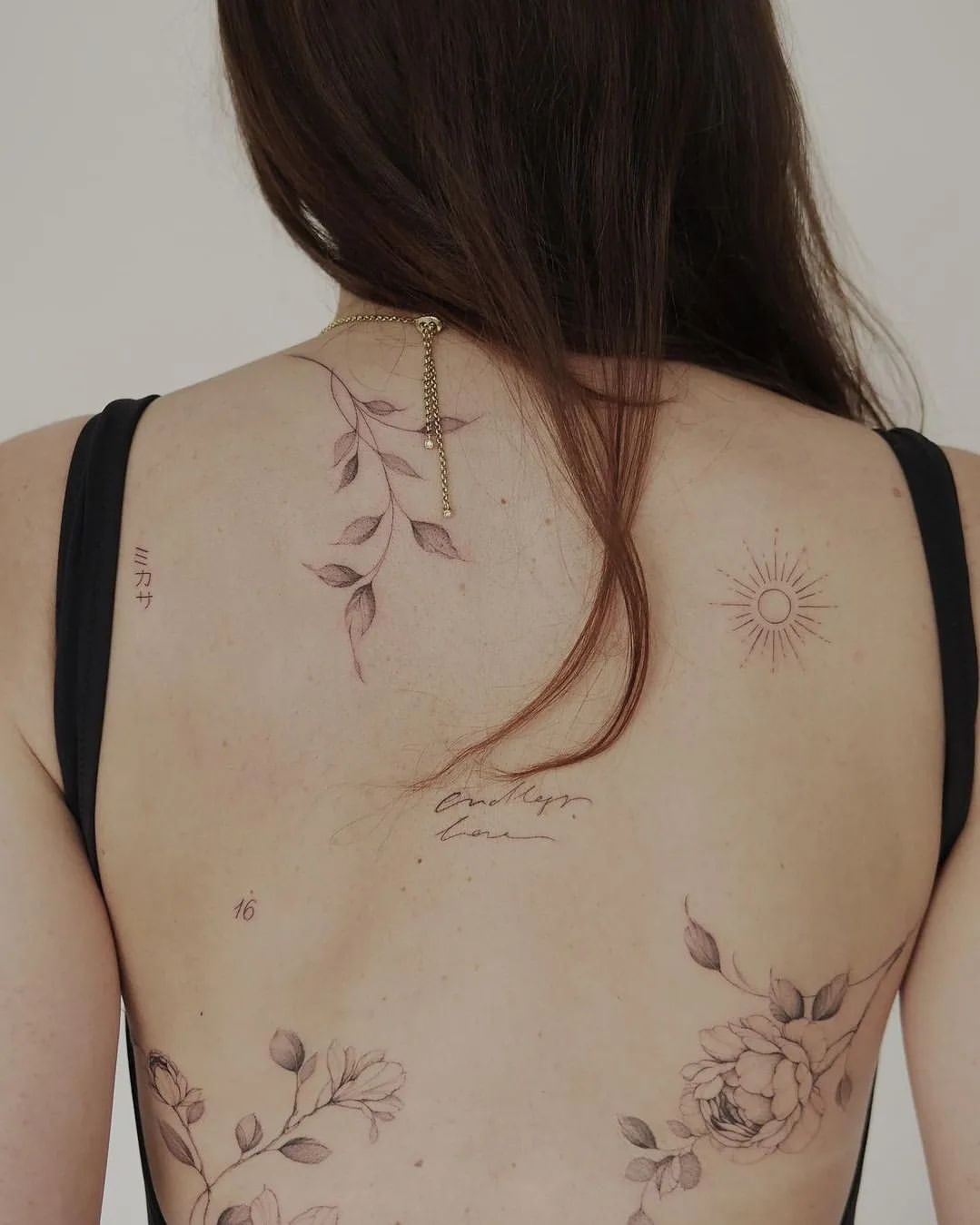 Nature's Embrace Small Tattoo Design