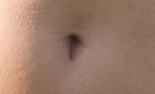Oval Or Light Bulb Belly Button