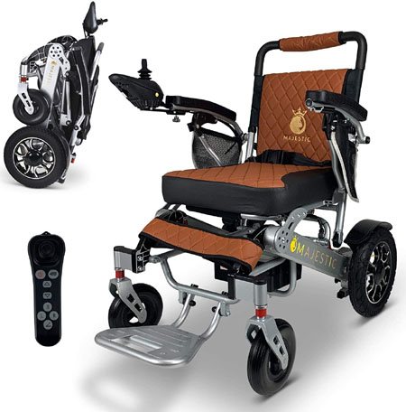 Remote Control Foldable Electric Wheelchair