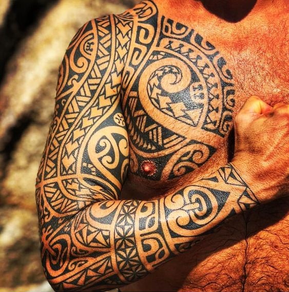 tattoo designs for women polynesian｜TikTok Search