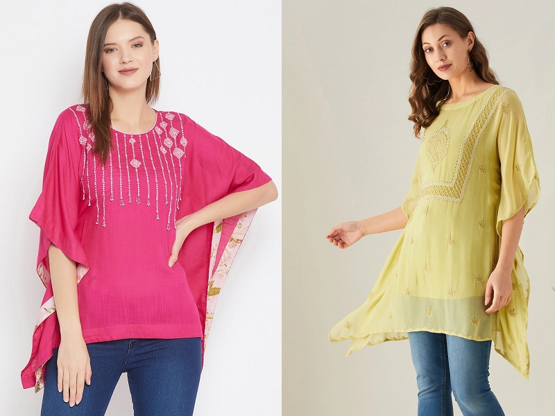 10 Trending Collection Of Kaftan Tops For Mesmerizing Look