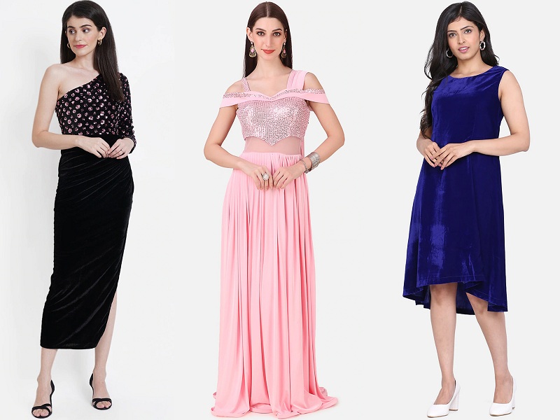 15 Gorgeous Velvet Dresses For Ladies In Special Occasions