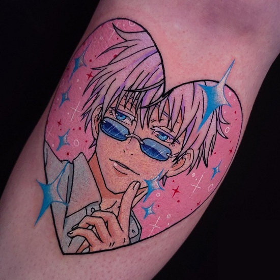 Attractive Anime Inspired Tattoosanime Inspired Tattoos