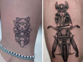 15 Most Engaging Biker Tattoo Designs with Images!