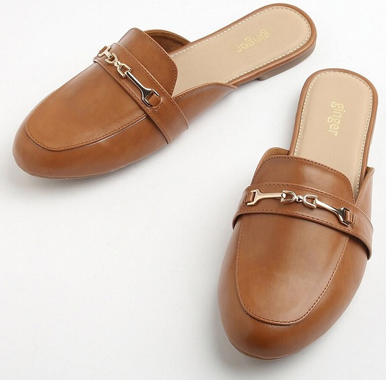 Brown Mules Shoes
