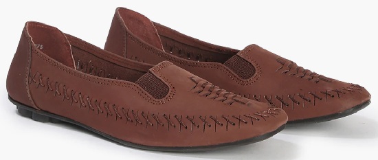 Brown Flat Loafers