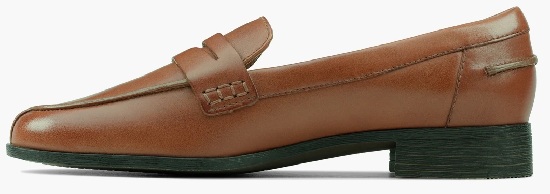 Clarks Brown Loafers