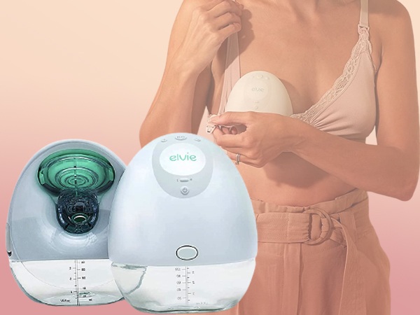 Elvie Double Electric Wearable Hands-Free Smart Breast Pump