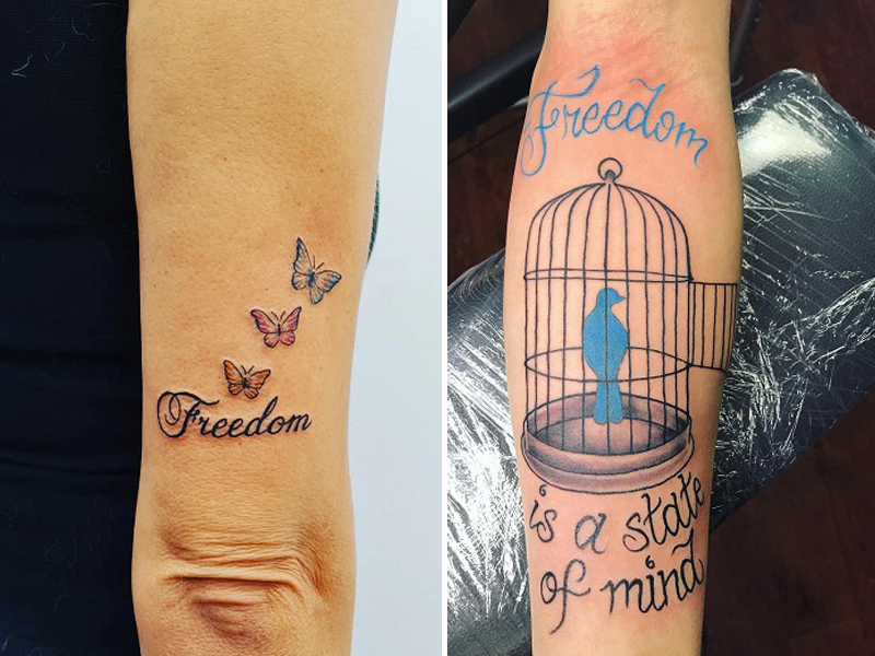Freedom Tattoo Designs