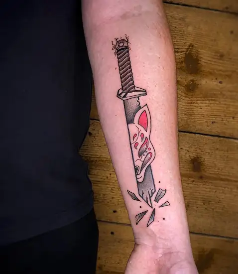 Traditional Dagger Tattoos  Cloak and Dagger Tattoo London