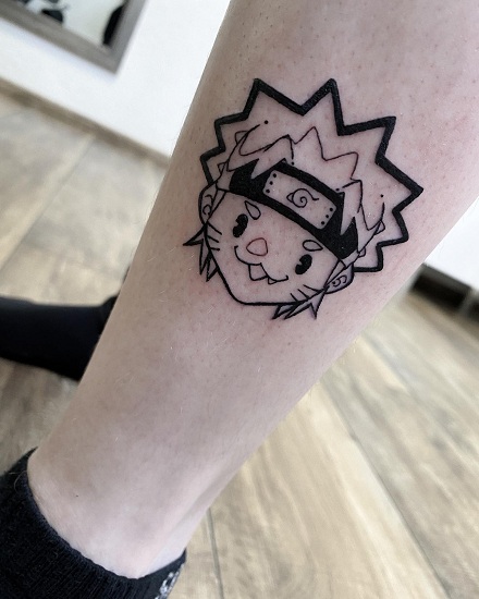 Japanese Anime Tattoo