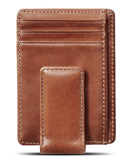Magnetic Money Clip Front Pocket Wallet