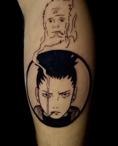 Naruto Forearm Tattoo