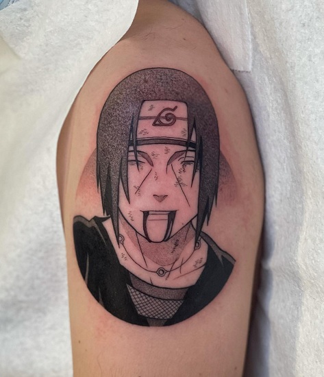 Naruto Hand Tattoo